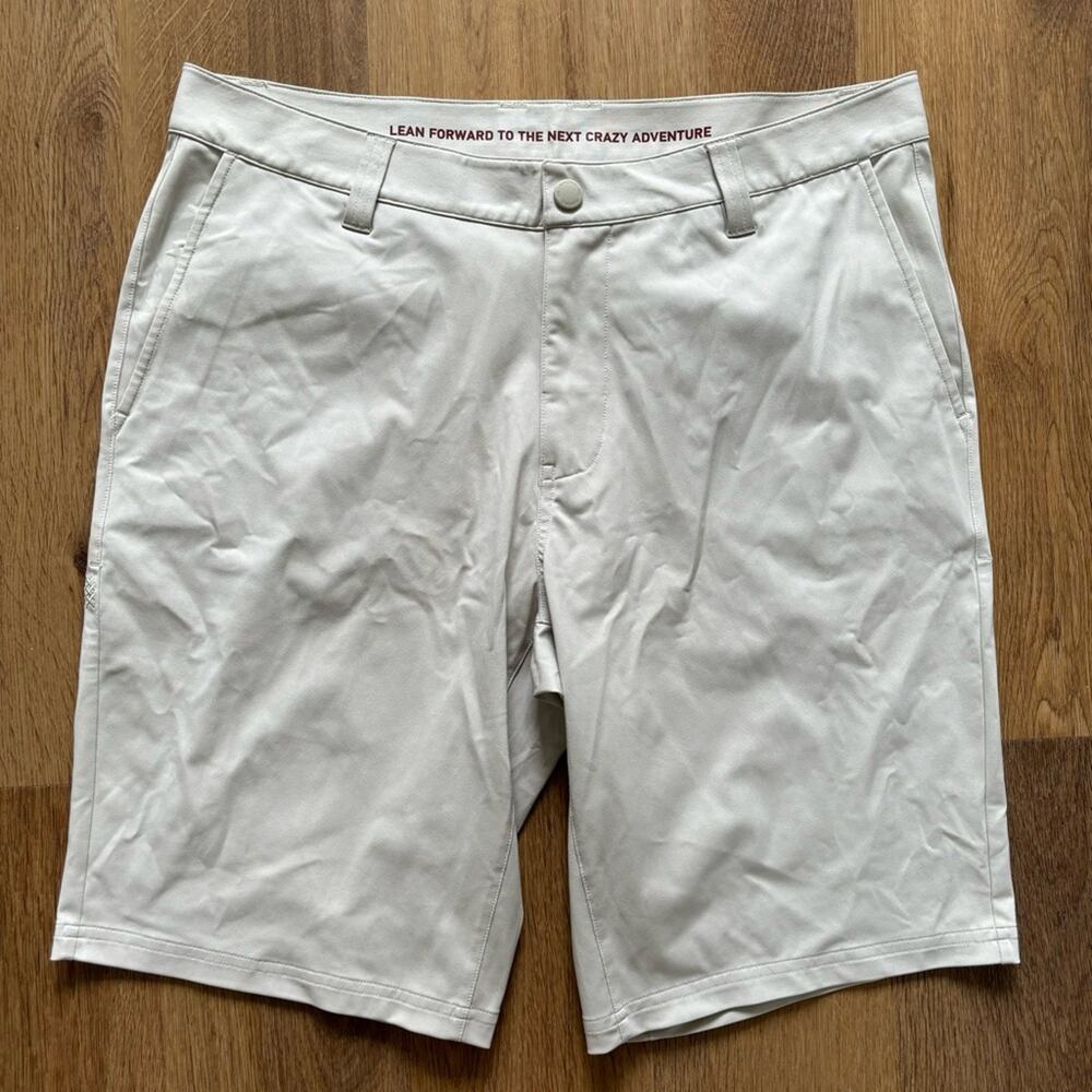 Rhone Men’s 11” Commuter Short Stone Khaki 34 Waist